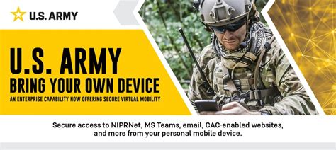 BYOD brings personal devices to the Army network